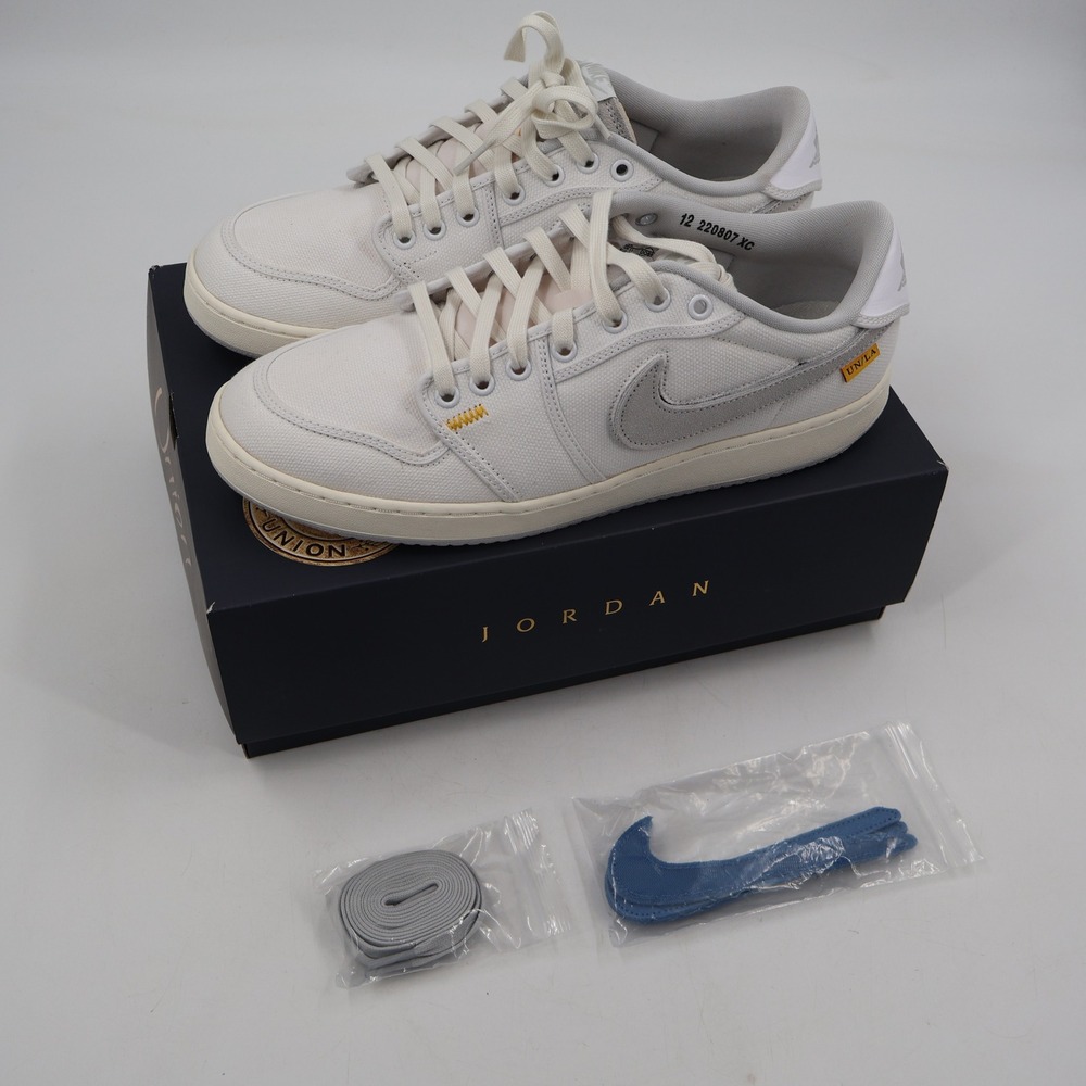 Jordan AJKO 1 Low SP Union LA Mens 12 White Neutral Grey Canvas DO8912-101